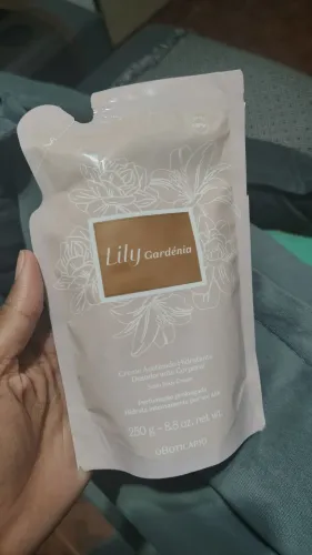 Refil Lily Gardênia acetinado