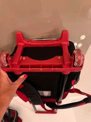Mochila Rodinha Infantil Aranha Menino + Lancheira E Estojo