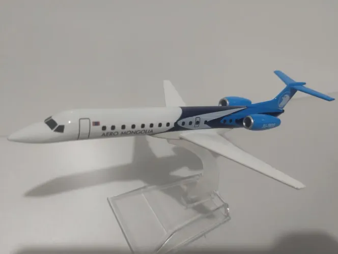 Avião Miniatura Avião Embraer ERJ-145