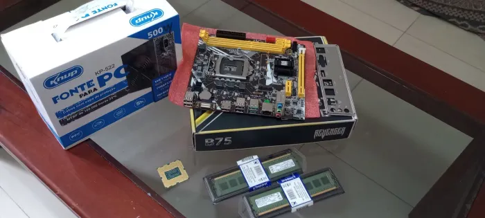 Kit Core i5 3470 + placa mãe + memoria