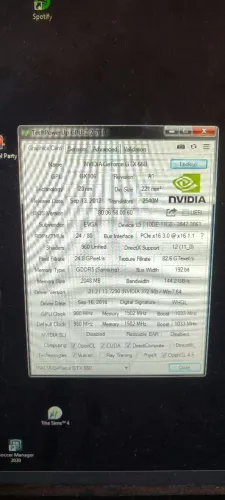 Placa de vídeo evga gtx660 2gb