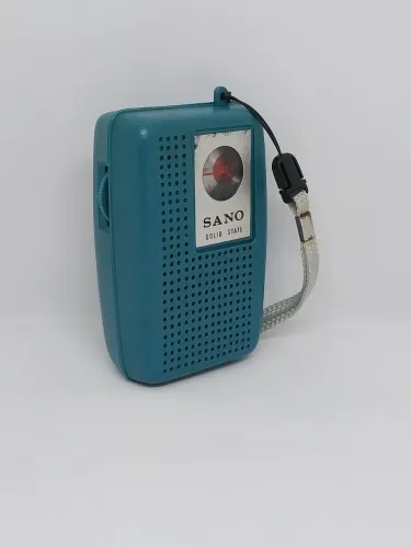 ? Rádio Transistorizado Vintage Sano Solid State Anos 70 - bem bonito e funcionando<br>