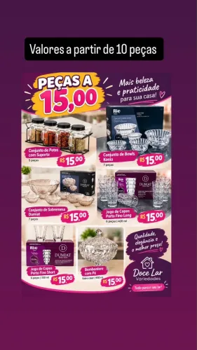Copos e coisas de cas