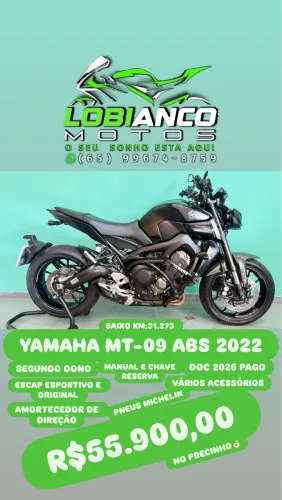 YAMAHA MT-09 ABS