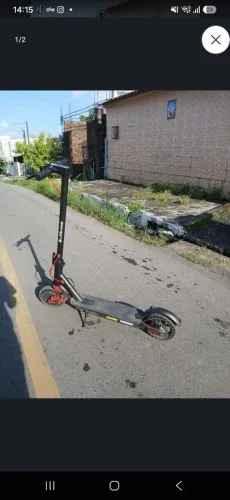 PATINETE ELÉTRICO COM LED BATERIA OK