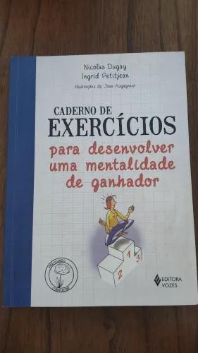 Caderno de exercícios para desenvolver uma mentalidade de ganhador