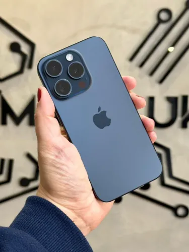 iPhone 15 Pro Blue Titanium - 128GB (NOTA + GARANTIA)
