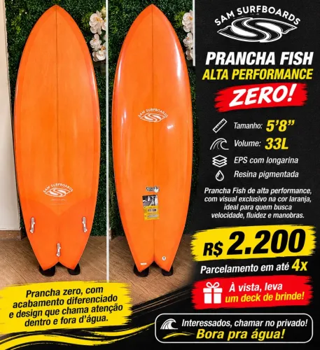 Prancha de surf zero!