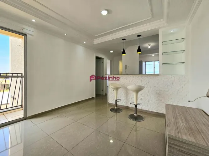 Apartamento para alugar em Limeira, Jardim Residencial Recanto Alvorada, com 2 quartos, co