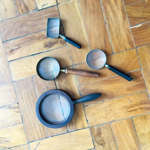 Lote com 4 Lupas Antigas / Vintage - Ótimo Preço!