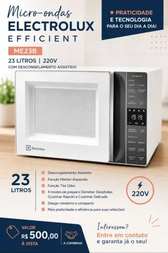 Micro-ondas 220v Electrolux