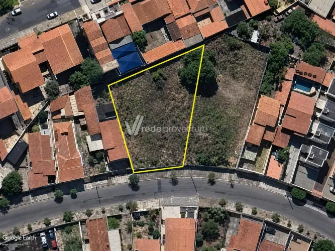 Terreno à venda com 1.105 m² e 17 m de frente no Jardim Novo Campos Elíseos, Campinas