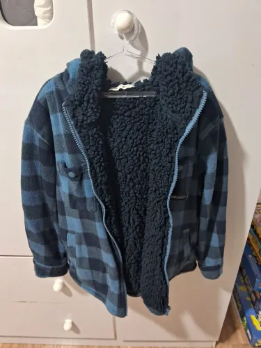 Casaco infantil flanelado