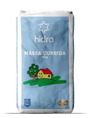 Massa corrida pva hidra 15 kg
