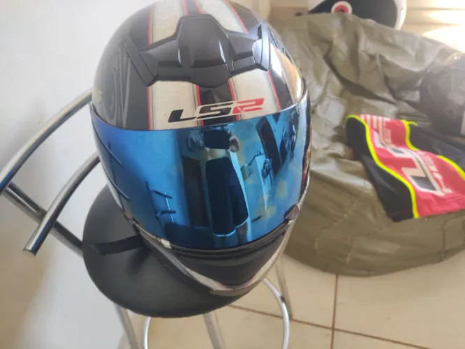 Capacete LS2 número 58 original