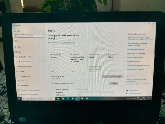Computador Positivo All In One Dual Core | HD 500GB | Win 10 Pro