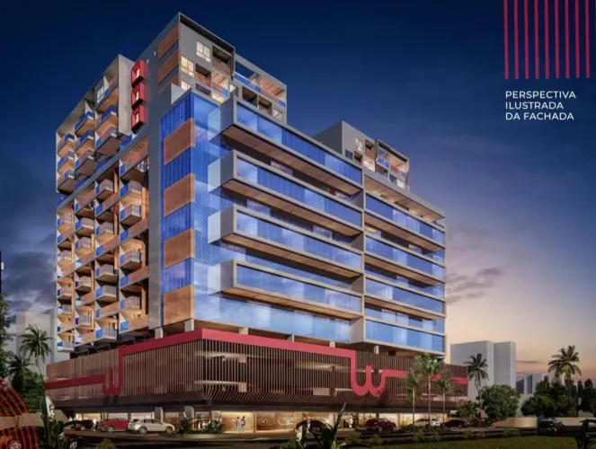 Apartamentos e centro empresarial em frente ao Divina Gula no Polo gastronômico da Jatiúca