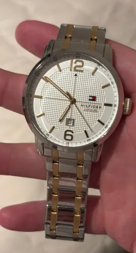 RELÓGIO TOMMY HILFIGER ORIGINAL - BICOLOR