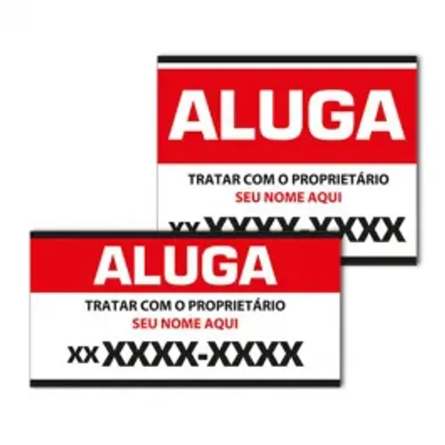 Placa adesivada