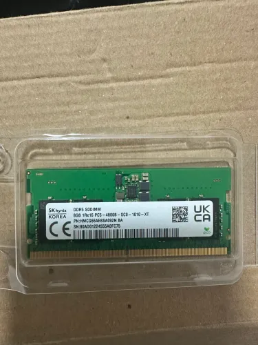 Memória ram 8GB DDR5