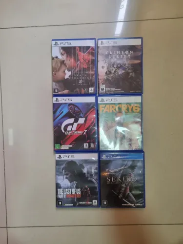 Vendo Jogos de PS5 a partir de R$100