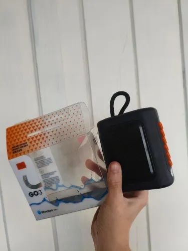 Caixinha de som GO3 aprova d água