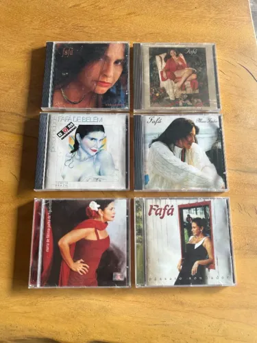 Fafá de Belém - Lote c/ 6 CDS