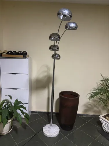 Luminária de piso Peterborough 5-Light Arc Floor Lamp