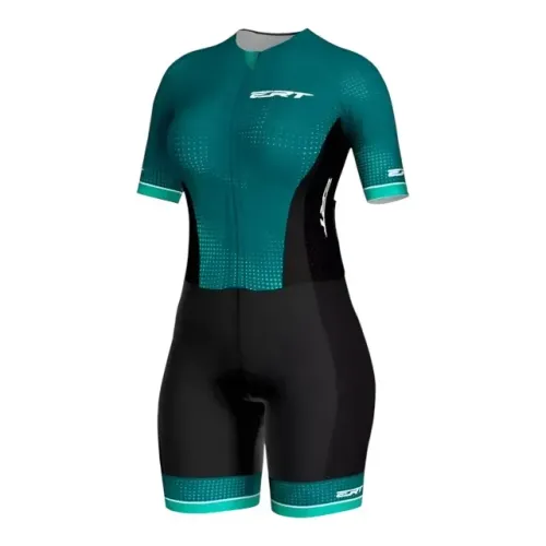 Macaquinho Ciclismo Fem. ERT Elite Pacific Forro Gel Pro+50 22353