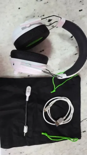 Fone Razer Blackshark V2 Pro Hrspd White 2023 Wireless S/fio