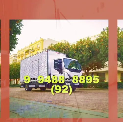FRETE BAU NO SÃO JORGE/ALVORADA/CIDADE NOVA/ADRIANÓPOLIS/PONTA NEGRA (92) 9.9488.8895