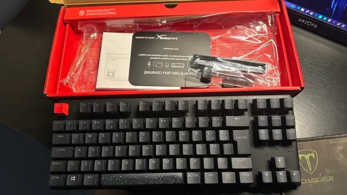 Teclado mecânico Hyperx Switch Red TKL