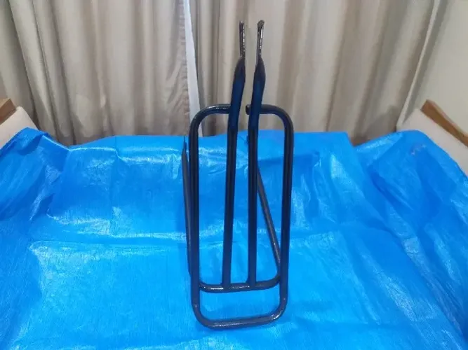 Garupa de bicicleta nova serve para aro 24 ou 26  de metalão reforçado espessura de 3 mm.