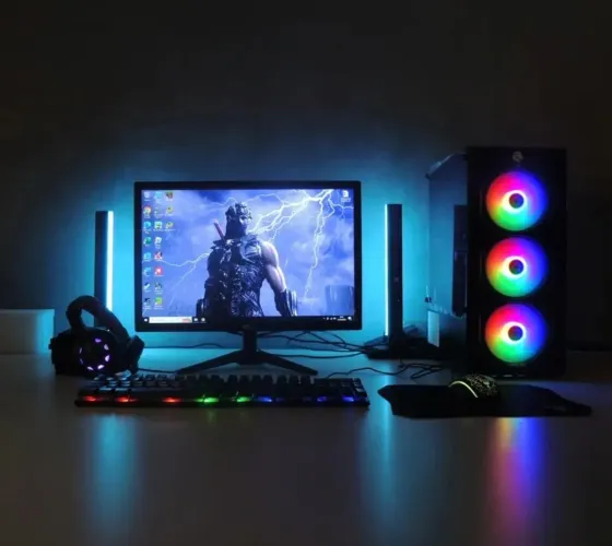 Pc Gamer Completo Intel I5, 8gb Ram, Ssd 240gb, Video 1gb