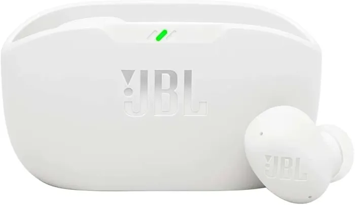JBL, Fone de Ouvido Sem Fio, JBL, Bluetooth, Wave Buds 2, Intra Auricular - Branco 