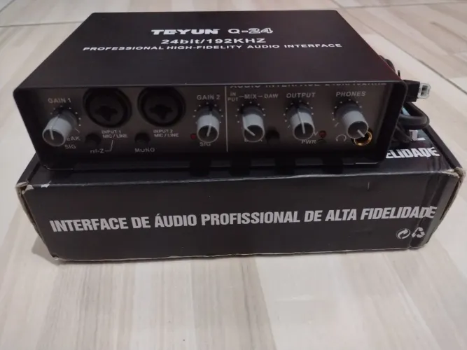 Interface de áudio profissional - TEYUN Q-24