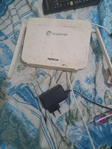 Vendo roteador usado completo