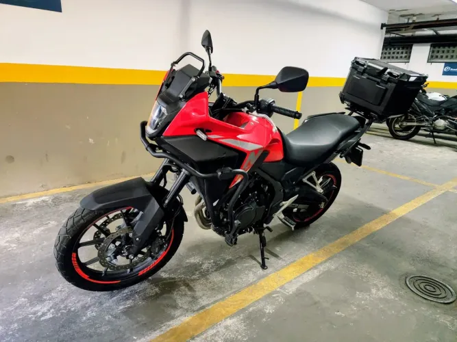Honda NX500 Semi-Nova - Garantia de Fábrica + Acessórios Scam e PPF (Quitada)