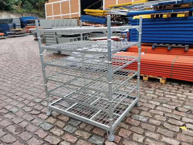 Prano aramado empilhável 104 x 1,26 x 0,27 <br>:
