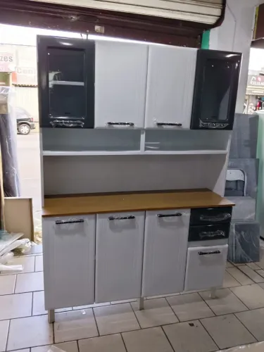 Armário de aço modelo maior mostruário 