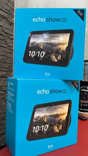 Amazon Echo Show 8 (Geração mais recente)  HD de 8,7" novo (LOJA FÍSICA) 