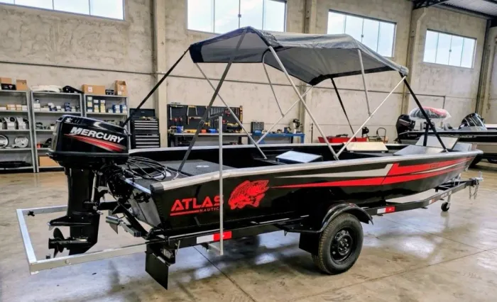 Conjunto completo/barco/carreta e motor zero 