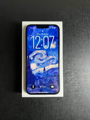 iPhone 13 128GB Meia-noite - 94% saúde da bateria