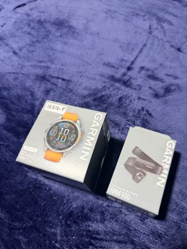 Garmin Fenix 8 AMOLED Sapphire 47mm Titanium + HRM 600