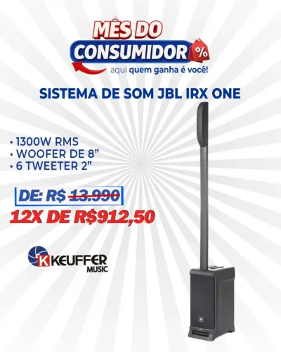 Sistema som JBL IRX ONE 