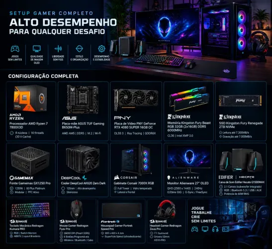 PC GAMER HIGH END COMPLETO