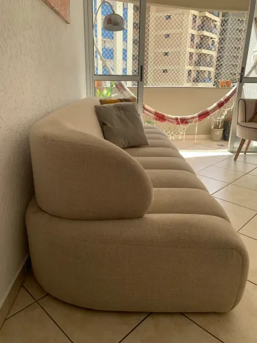 Sofá Design Orgânico Curvo 