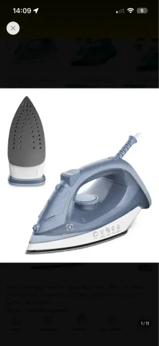Ferro de Passar Novo Electrolux
