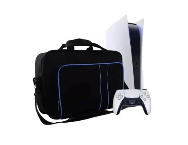 Bolsa mochila maleta de viagem playstation 5 PS5 fat - slim