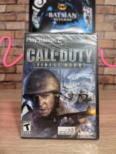 Call Of Duty Finest Hour Lacrado PS2 Original